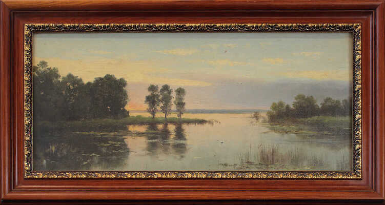 Бурхардт Фёдор Карлович. Утро у реки 